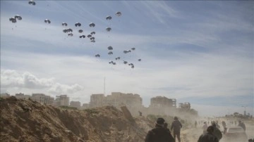 Mısır ve BAE, Gazze'ye yedinci defa havadan yardım ulaştırdı