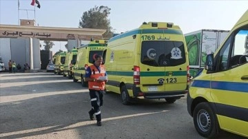 Mısır'ın Refah Sınır Kapısı, Gazze'deki ağır yaralıların tahliyesi için açıldı