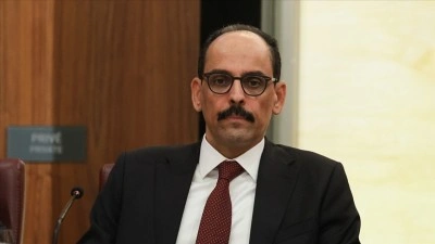 MİT Başkanı Kalın, İstanbul'da Hamas heyetiyle g&ouml;r&uuml;şt&uuml;