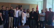 Moldova Amerikan Üniversitesi’nde bulunan GAÜ Öğrencileri, Büyükelçi Kartal’ı ziyaret etti