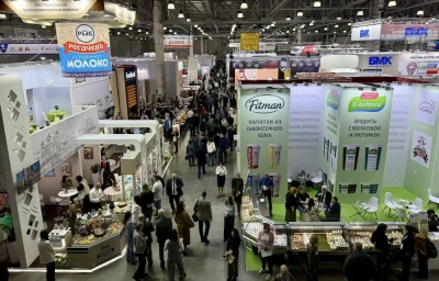 Moskova Crocus Expo&rsquo;da dev gıda fuarına &ccedil;ok sayıda T&uuml;rk şirketi katıldı