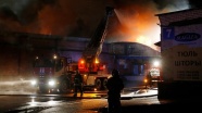 Moskova'da depo yangını