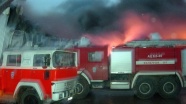 Moskova&#39;da depoda çıkan yangında 16 Kırgız öldü