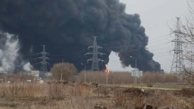 Moskova&rsquo;da petrol rafinerisi yeniden İHA saldırısında hasar aldı