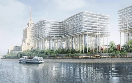Moskova İnşaat Üniversitesi öğrencilerinden, Türk ANTTEQ'in inşa ettiği dev projeye ziyaret