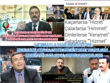 Mossad ajanı FET&Ouml;&rsquo;c&uuml; ve paralel cemaat - tarikat - STK yapıları&hellip; FET&Ouml;&rsquo;y&uuml; aklama operasyonları&hellip; -E. Yarbay Halil Mert yazdı-