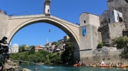 Mostar'da uçurum dalışı