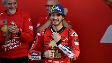 MotoGP'de şampiyon Bagnaia oldu