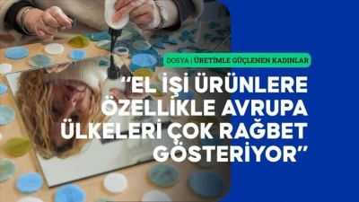 Mozaikle işlediği dekoratif &uuml;r&uuml;nleri k&uuml;resel pazar yeriyle d&uuml;nyaya ulaştırmaya hazırlanıyor