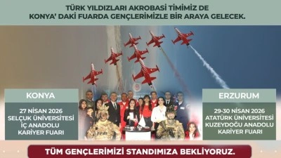 MSB, B&ouml;lgesel Kariyer Fuarları kapsamında Konya ve Erzurum'da gen&ccedil;lerle buluşacak