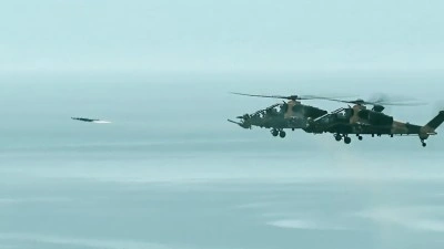 MSB'den EFES-2026 Tatbikatı'ndaki ATAK helikopterlerinin atışlarına ilişkin paylaşım