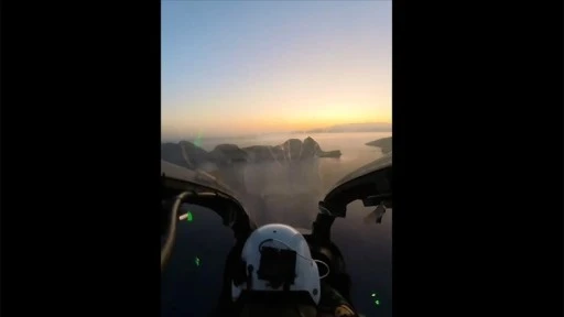 MSB, DENİZKURDU-II tatbikatında helikopterden atış görüntüsü paylaştı