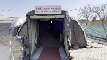 MSB'nin Kahramanmaraş'taki seyyar sahra hastanesi 788 kişiye hizmet verdi