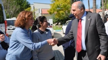 Muğla Büyükşehir Belediye Başkan adayı Ayaydın, Bodrum'da kadınlarla bir araya geldi