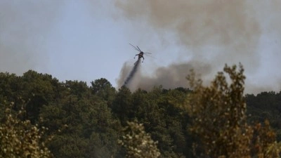 Muğla ve Antalya'daki orman yangınlarına havadan ve karadan m&uuml;dahale ediliyor