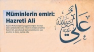 Müminlerin emiri: Hazreti Ali