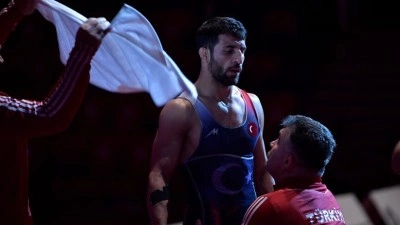Murat Fırat, Avrupa G&uuml;reş Şampiyonası'nda finale &ccedil;ıktı
