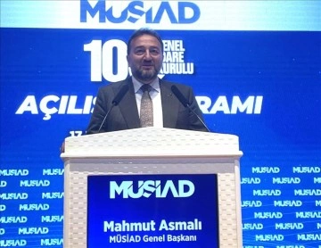 MÜSİAD Başkanı Asmalı: Sanayide çarklar güçlü Türkiye için dönüyor