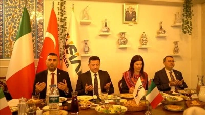 M&Uuml;SİAD İtalya, Milano kentinde iftar programı d&uuml;zenledi