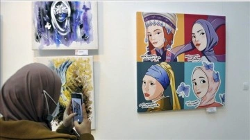 'Müslüman Bir Kadının Gözünden Dünya' sergisi