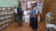 Myanmar'a yardımların ilk bölümü ulaştı