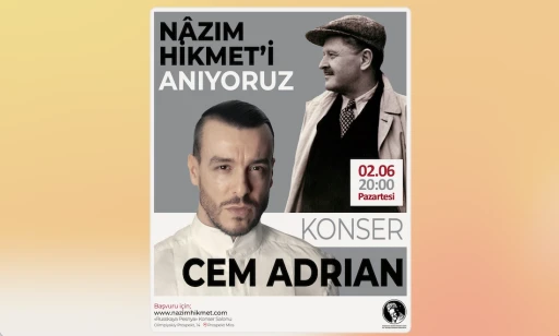 Moskova’da Nâzım Hikmet’in ölüm yıl dönümünde Cem Adrian konseri