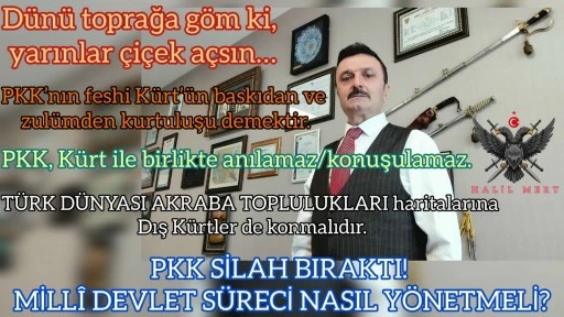 PKK silah bıraktı! Sonrasını konuşan yok! Millî Devlet süreci nasıl yönetilmeli? -E. Yarbay Halil Mert yazdı-