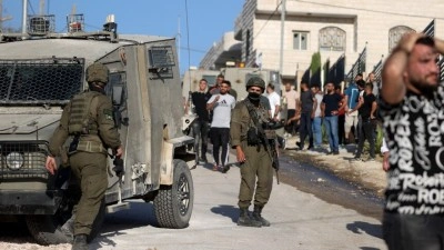 Nablus&rsquo;ta topraklarını gasbeden İsraillilerin saldırısına uğrayan Filistinliler korkulu anları anlattı