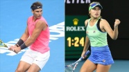 Nadal ve Kenin, Avustralya Açık'ta ikinci turda