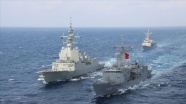 NATO Daimi Deniz Görev Grubu-2 ile TCG GEDİZ firkateyni geçiş eğitimi icra etti
