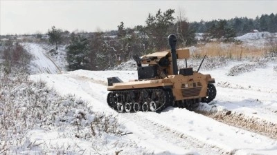 NATO'dan Steadfast Dart 26 tatbikatında sergilenen "Aslan" insansız kara aracı paylaş