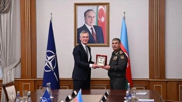 NATO Genel Sekreteri Stoltenberg, Azerbaycan'da temaslarda bulundu