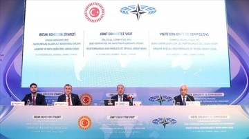 NATO PA Siyasi Komisyon ile Akdeniz ve Orta Doğu Özel Grubu Ortak Toplantısı İstanbul'da başlad