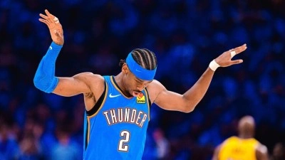 NBA'de Thunder, Lakers'ı 108-90 yenerek seride 1-0 &ouml;ne ge&ccedil;ti