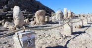 Nemrut Dağı'ndaki devasa heykeller artık zarar görmeyecek