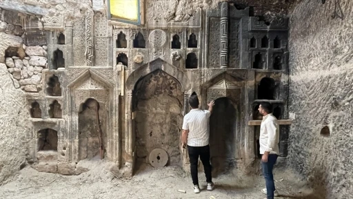 Nevşehir'de temizlenen odunluğun 6 asırlık ibadethane olduğu ortaya çıktı