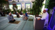 Nevşehirli imam camiyi adeta botanik bahçesine dönüştürdü