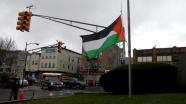 New Jersey'de Filistin bayrağı göndere çekildi