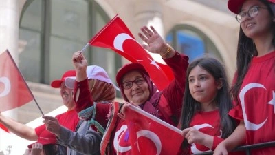 New York'ta 43. T&uuml;rk G&uuml;n&uuml; Y&uuml;r&uuml;y&uuml;ş&uuml; coşkuyla kutlandı