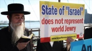 New York&#039;taki Ortodoks Yahudileri İsrail&#039;i protesto etti