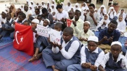 Nijeryalı öğrencilerden Zeytin Dalı Harekatı için dua