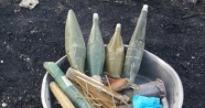 Nusaybin’de çok sayıda silah ve mühimmat bulundu