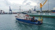 ODTÜ araştırma gemisi 'Bilim-2' Marmara Deniz'nde müsilaj takibinde