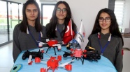 Öğrenciler atık malzemelerden drone üretti