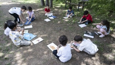&Ouml;ğrenciler "Duvarların &Ouml;tesinde" projesiyle doğayla buluştu
