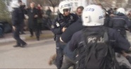 Öğrencilerle polis arasında olaylar çıktı: 12 gözaltı