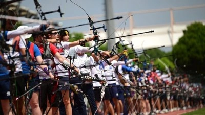 Ok&ccedil;ulukta D&uuml;nya Kupası'nın 3. ayak m&uuml;sabakaları Antalya'da başladı