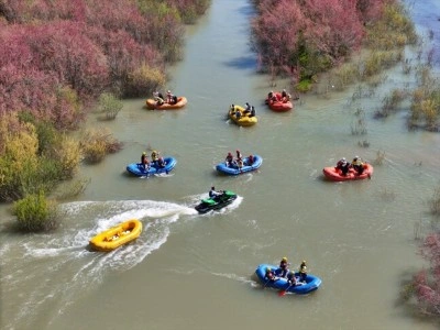 Okul Sporları Rafting T&uuml;rkiye Şampiyonası Bing&ouml;l'de başladı