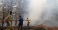 Oltu’daki orman yangını üçüncü gününde sürüyor