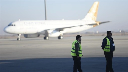 Olumsuz hava şartları sebebiyle Şam Uluslararası Havalimanı'nda uçuşlar iptal edildi